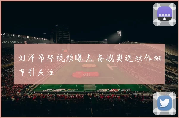 刘洋吊环视频曝光 备战奥运动作细节引关注