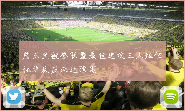 詹东里被誉联盟最佳进攻三人组但化学反应未达预期