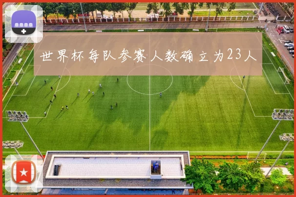 世界杯每队参赛人数确立为23人