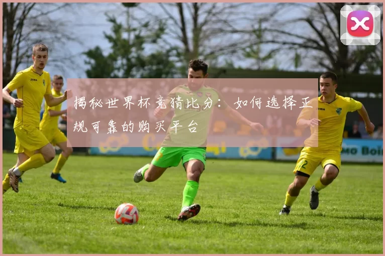 揭秘世界杯竞猜比分:如何选择正规可靠的购买平台